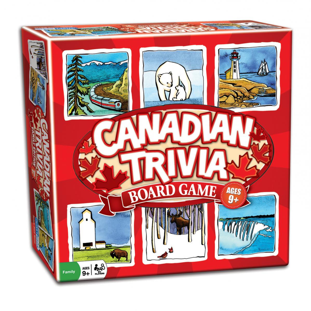  Canadian Trivia Board Game 