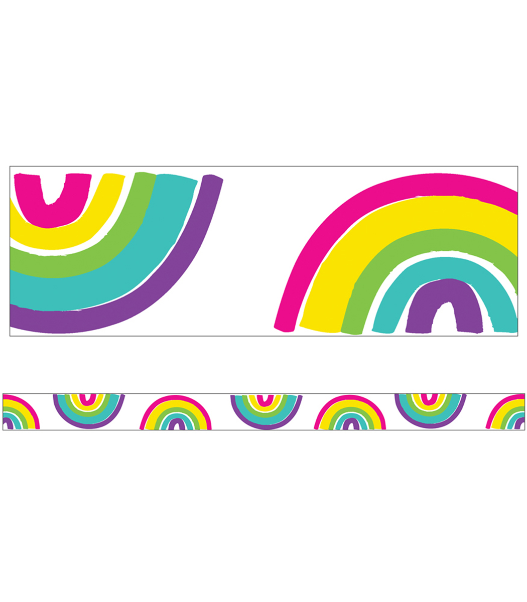  Rainbows Straight Border Trimmer 