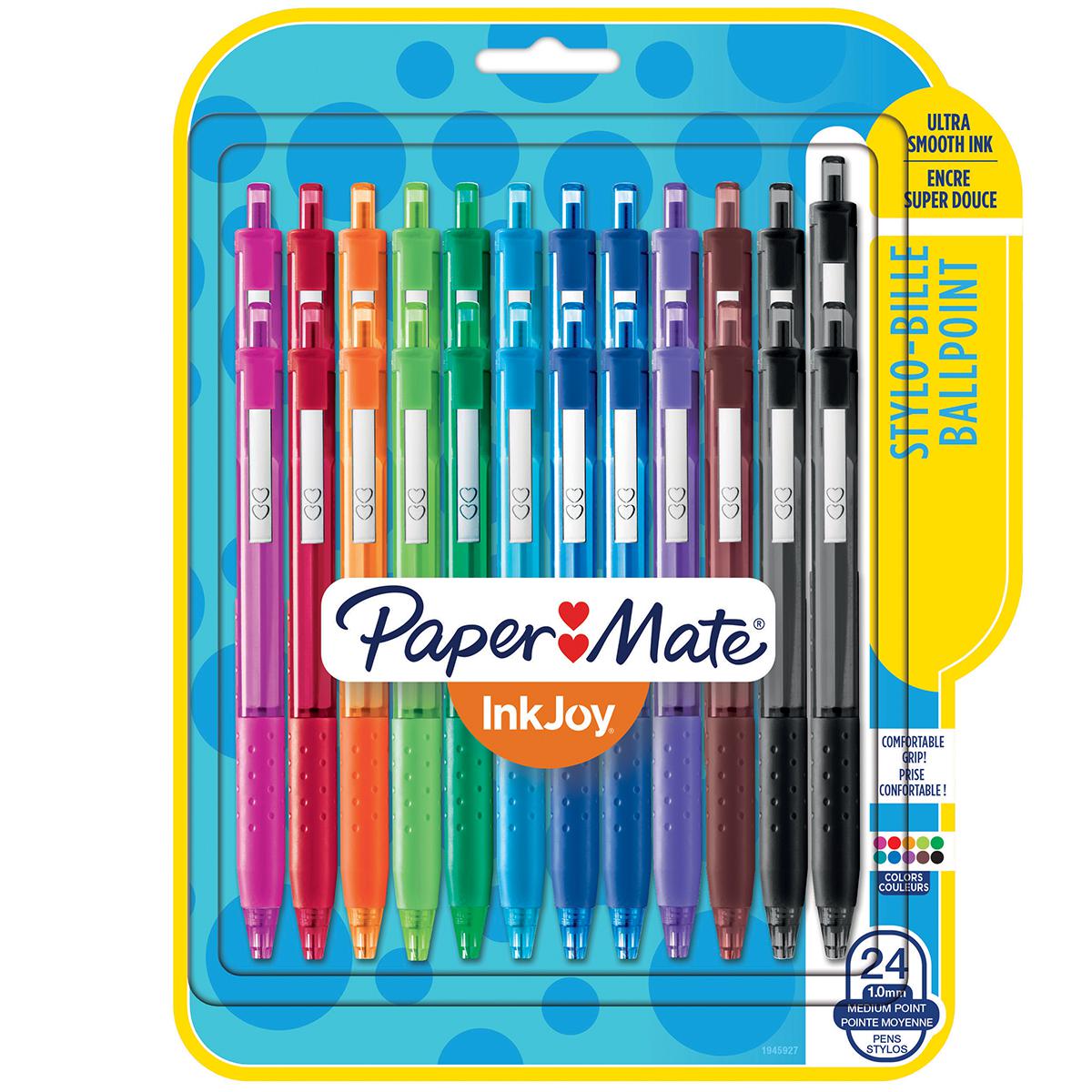  Stylos à encre gel Paper Mate® Ensemble-24 