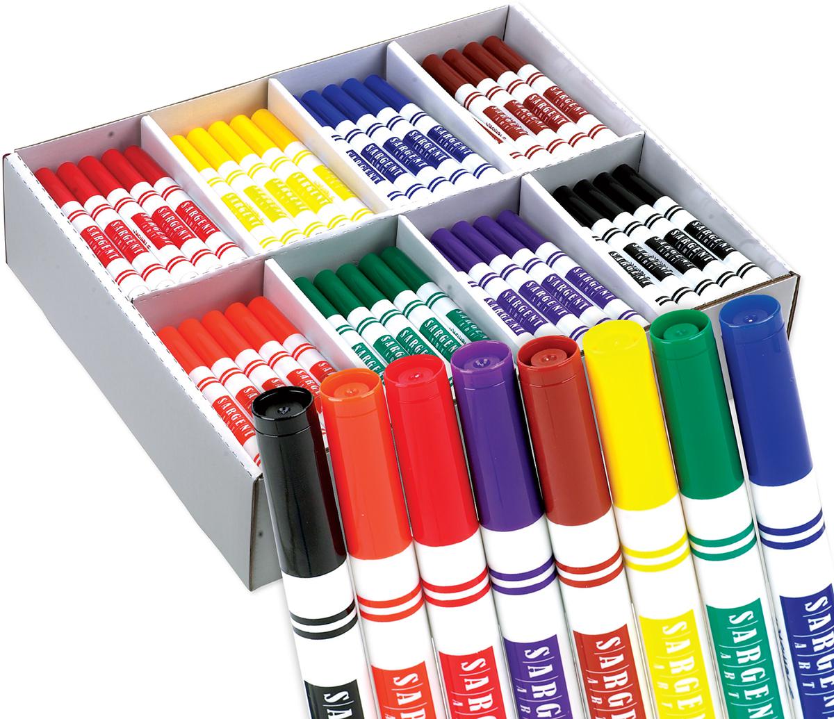 Sargent Art® Best-Buy Washable Marker Classpack 