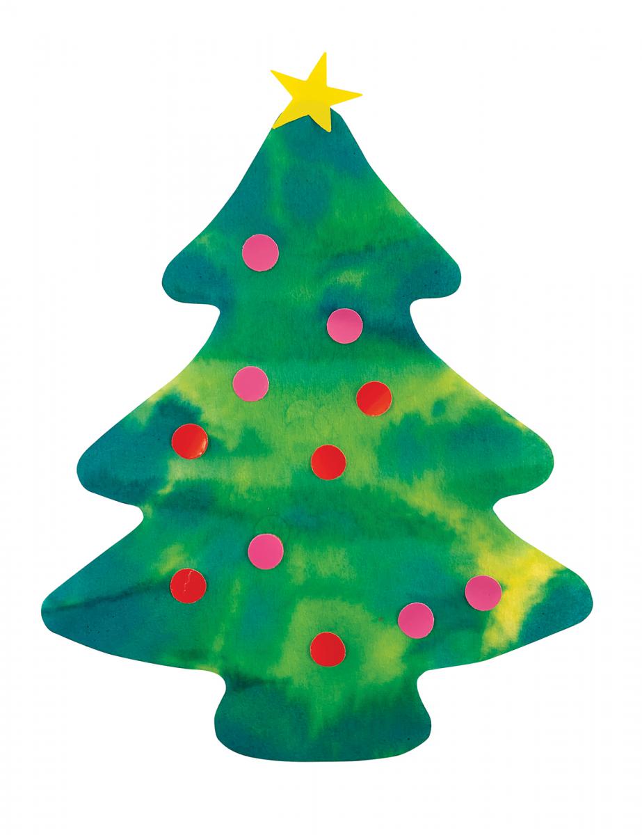  Color Diffusing Evergreen Trees Classpack 