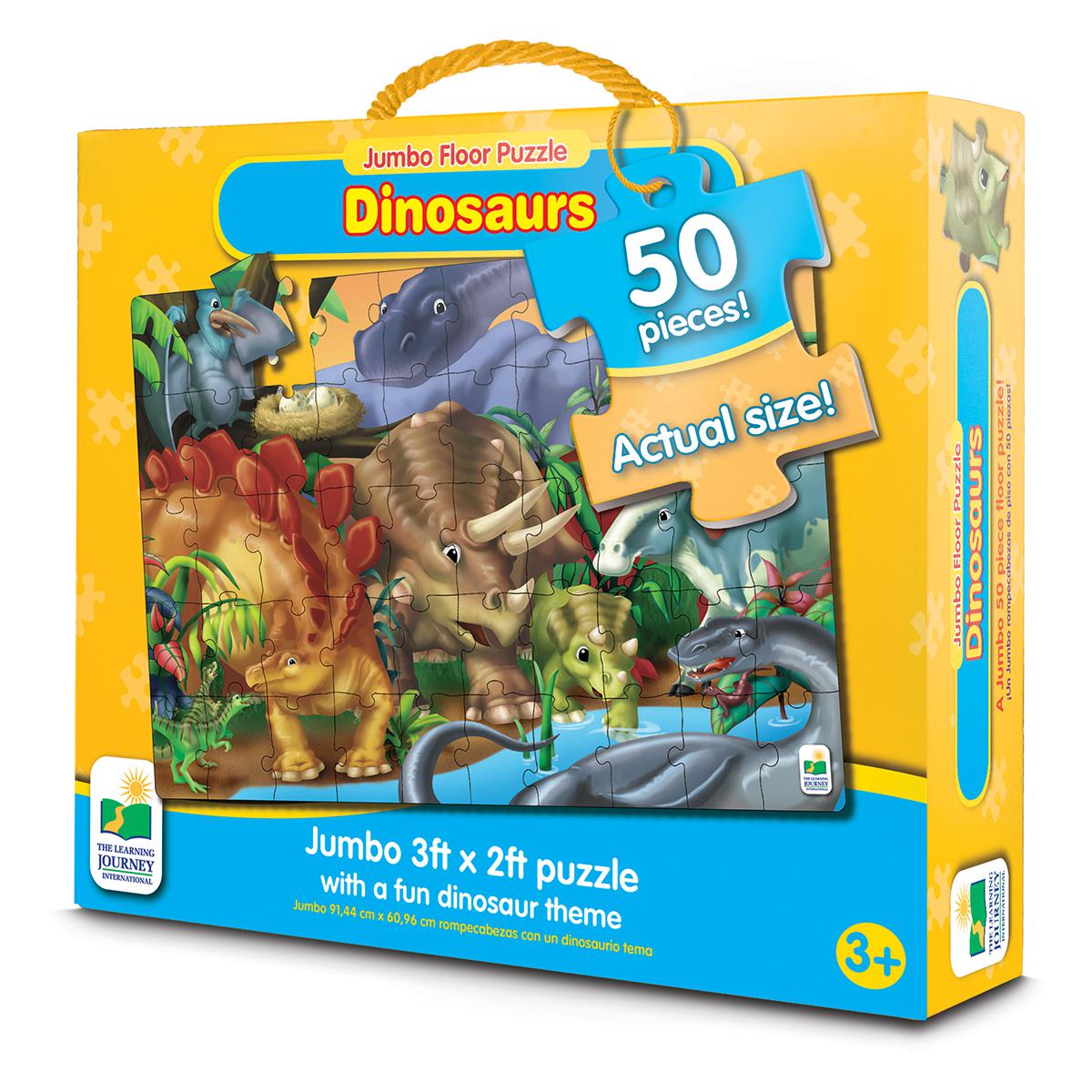  Jumbo Floor Puzzle Dinosaurs 