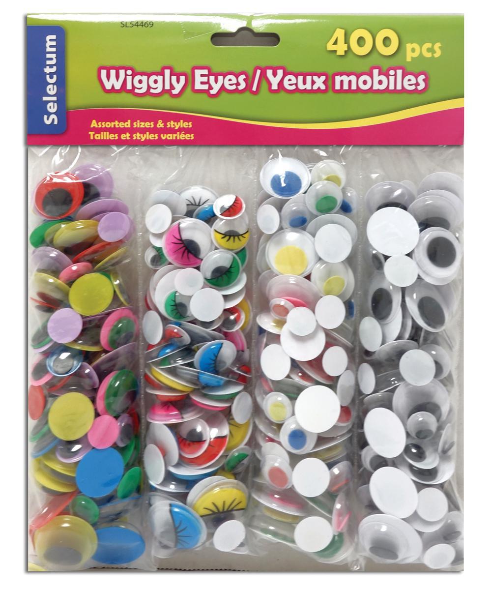  Wiggly Eyes Assorted 