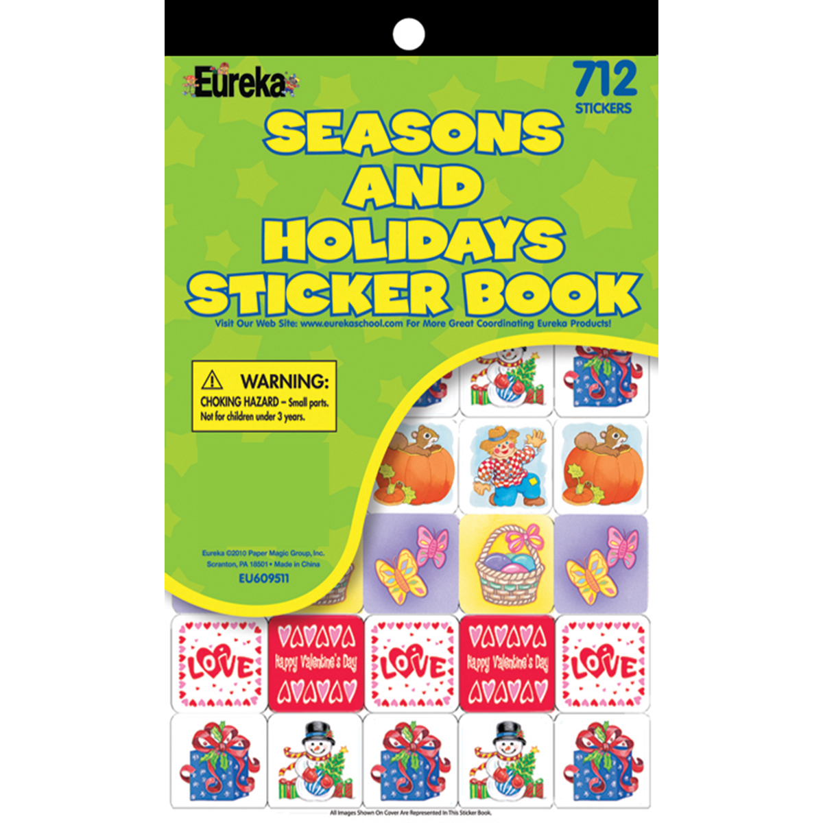  Seasons &amp; Holidays Sticker Book 