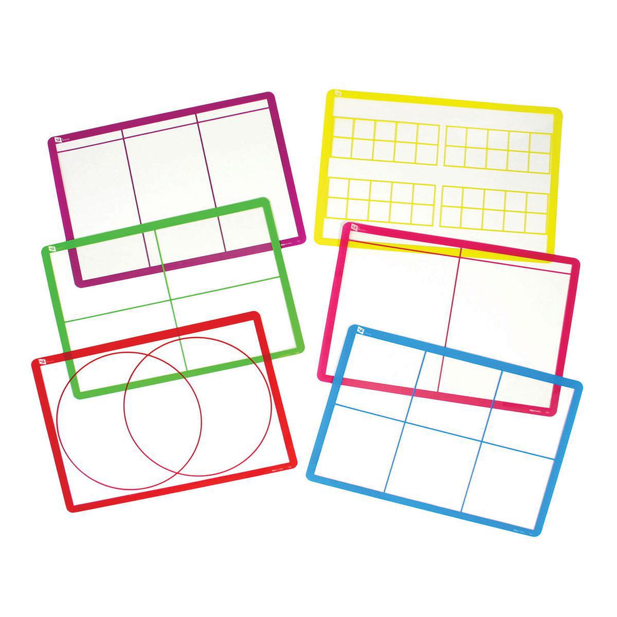  Transparent Sorting Mats 