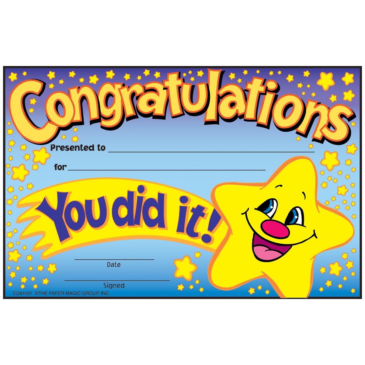  Congratulations Awards 