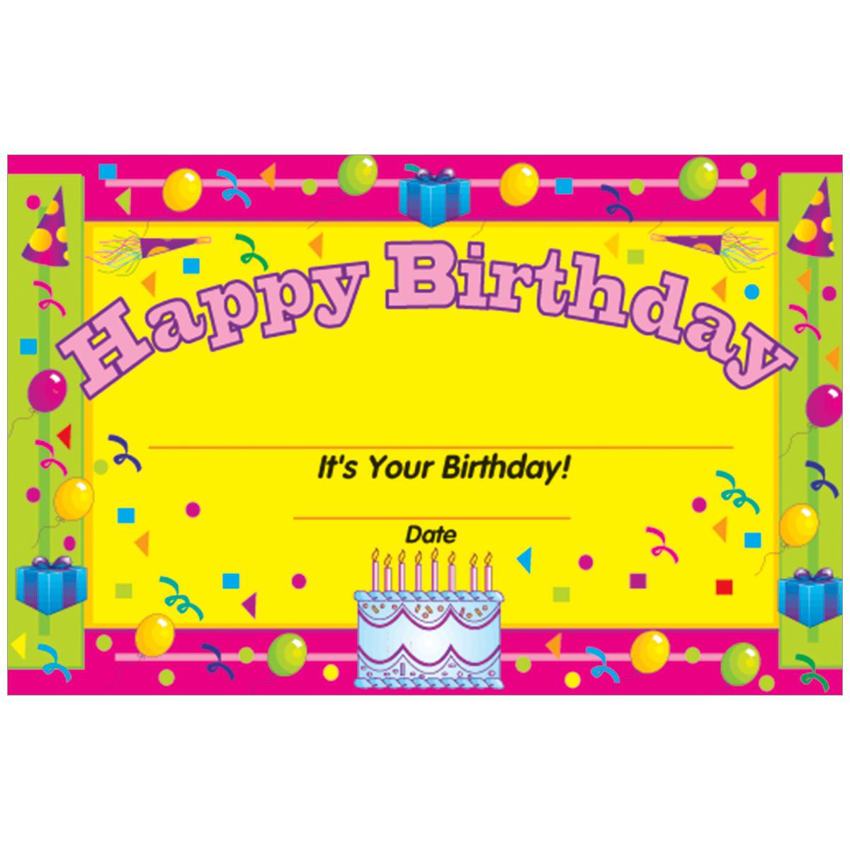  It's Your Birthday Awards 