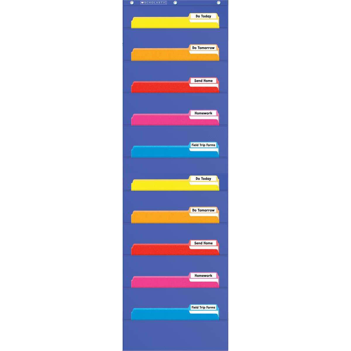  File Organizer Pocket Chart 
