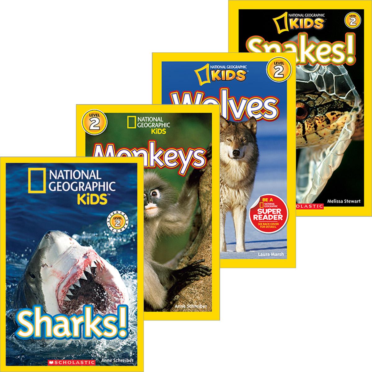  National Geographic Readers Wild Kingdom Pack 