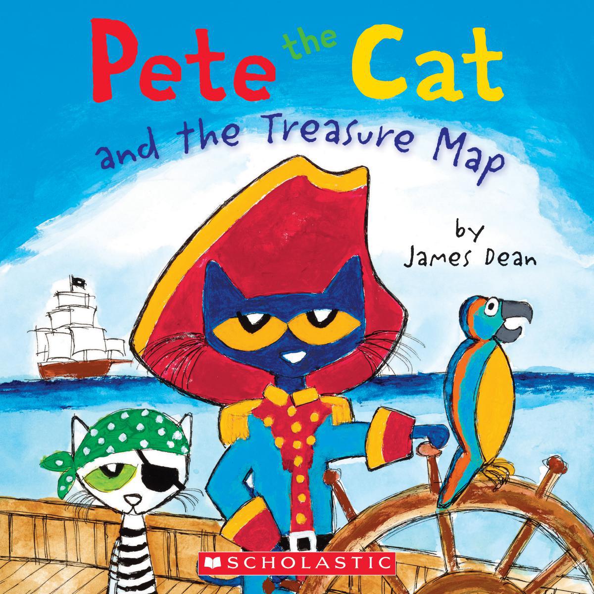  Pete the Cat and the Treasure Map 