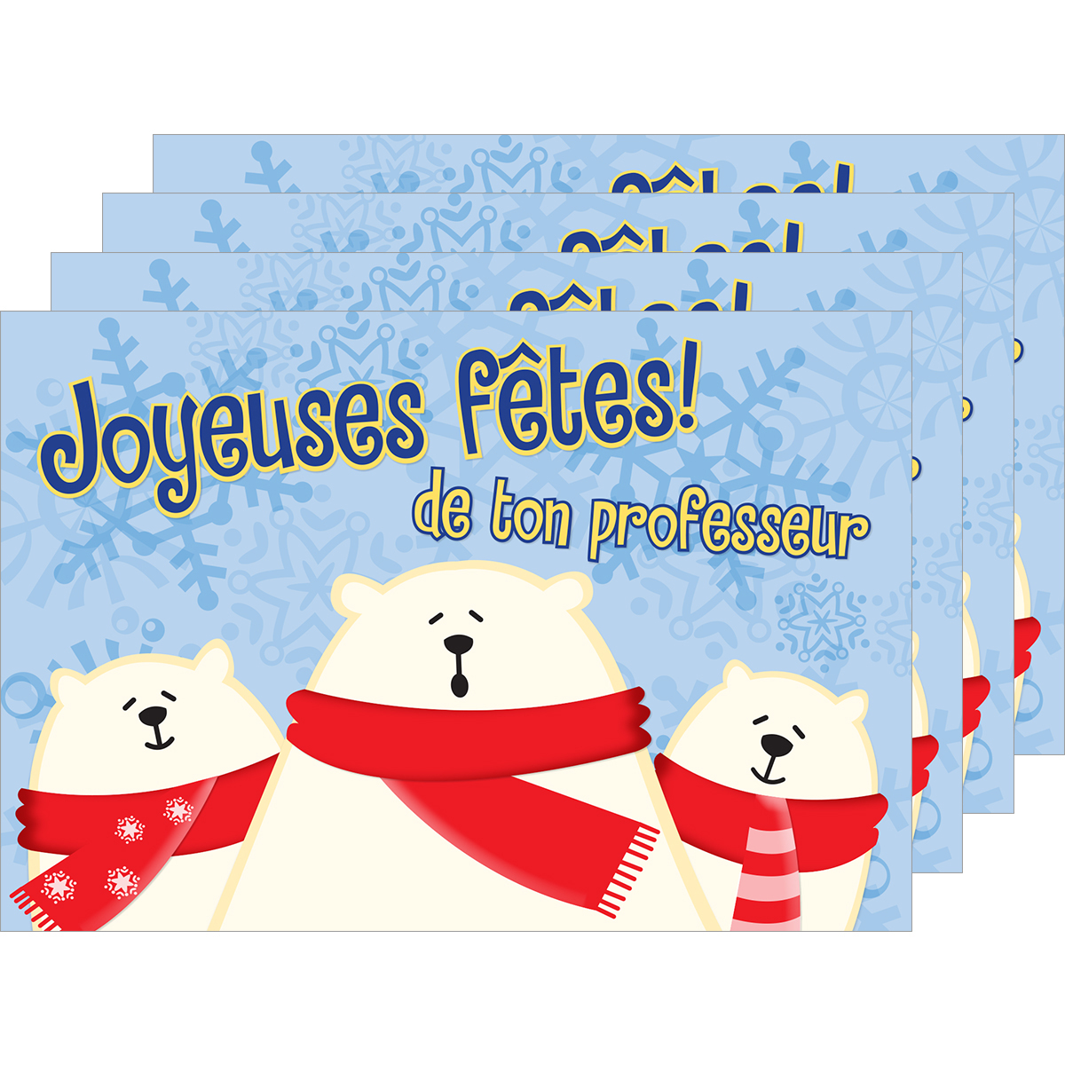  Cartes postales Joyeuses fêtes! 