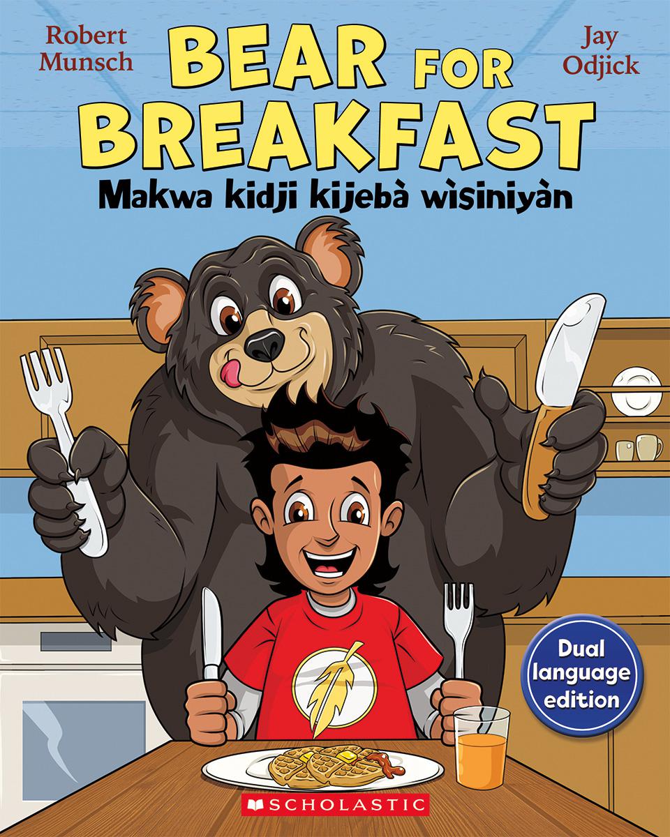  Bear for Breakfast/Makwa kidji kijebà wìsiniyàn Book &amp; CD Set 