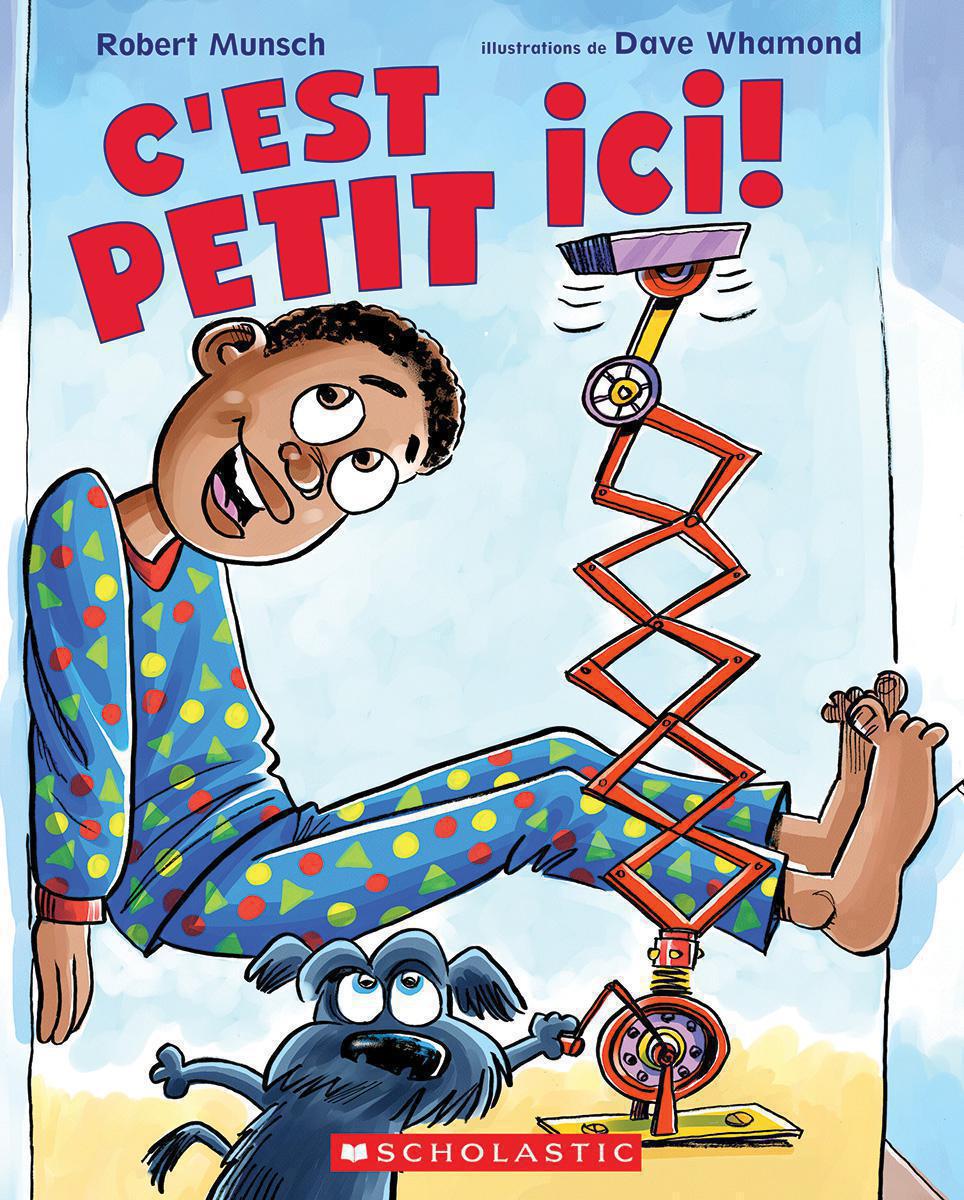  C'est petit ici! 