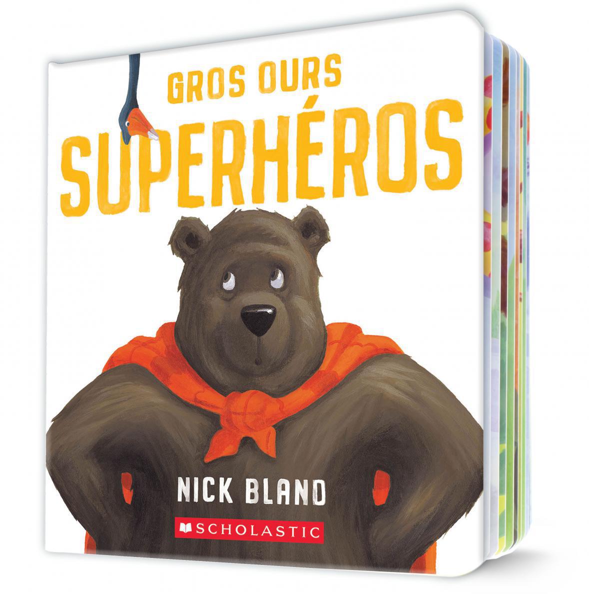  Gros Ours superhéros 