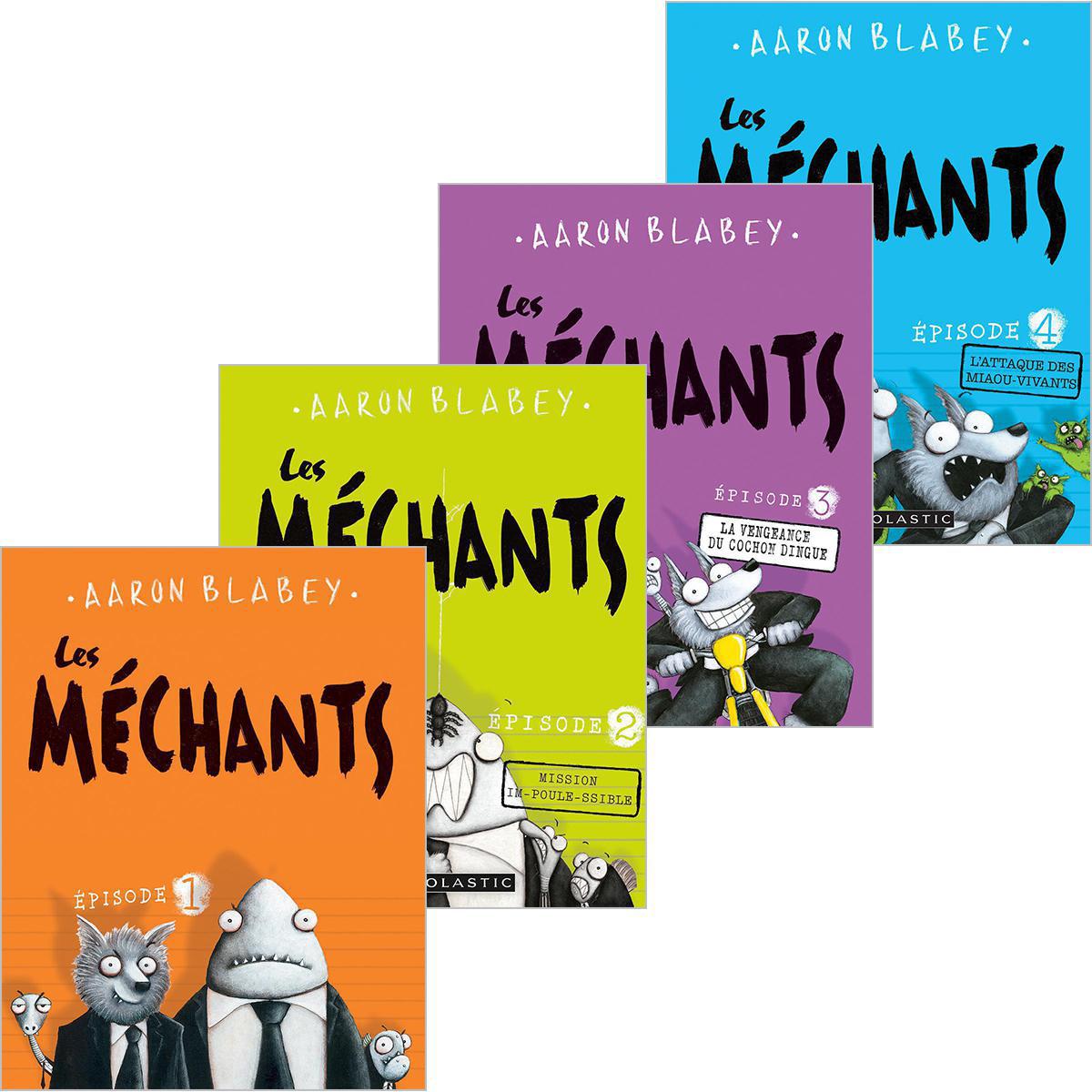  Coffret Les Méchants : Tomes 1 à 5 