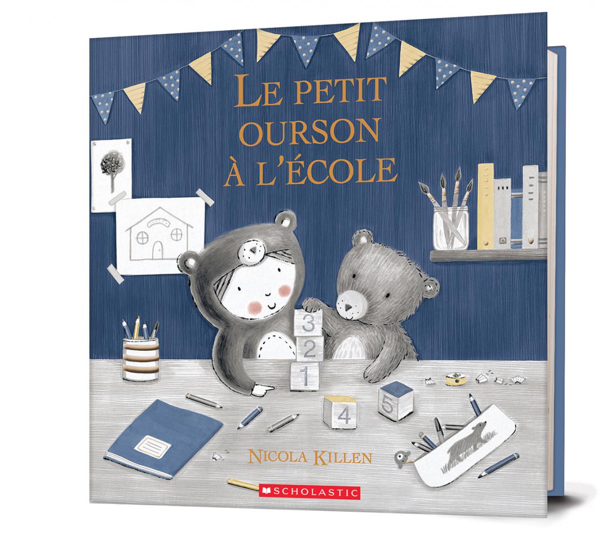  Le petit ourson à l'école 
