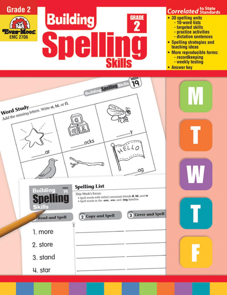  Building Spelling Skills Grade 2 
