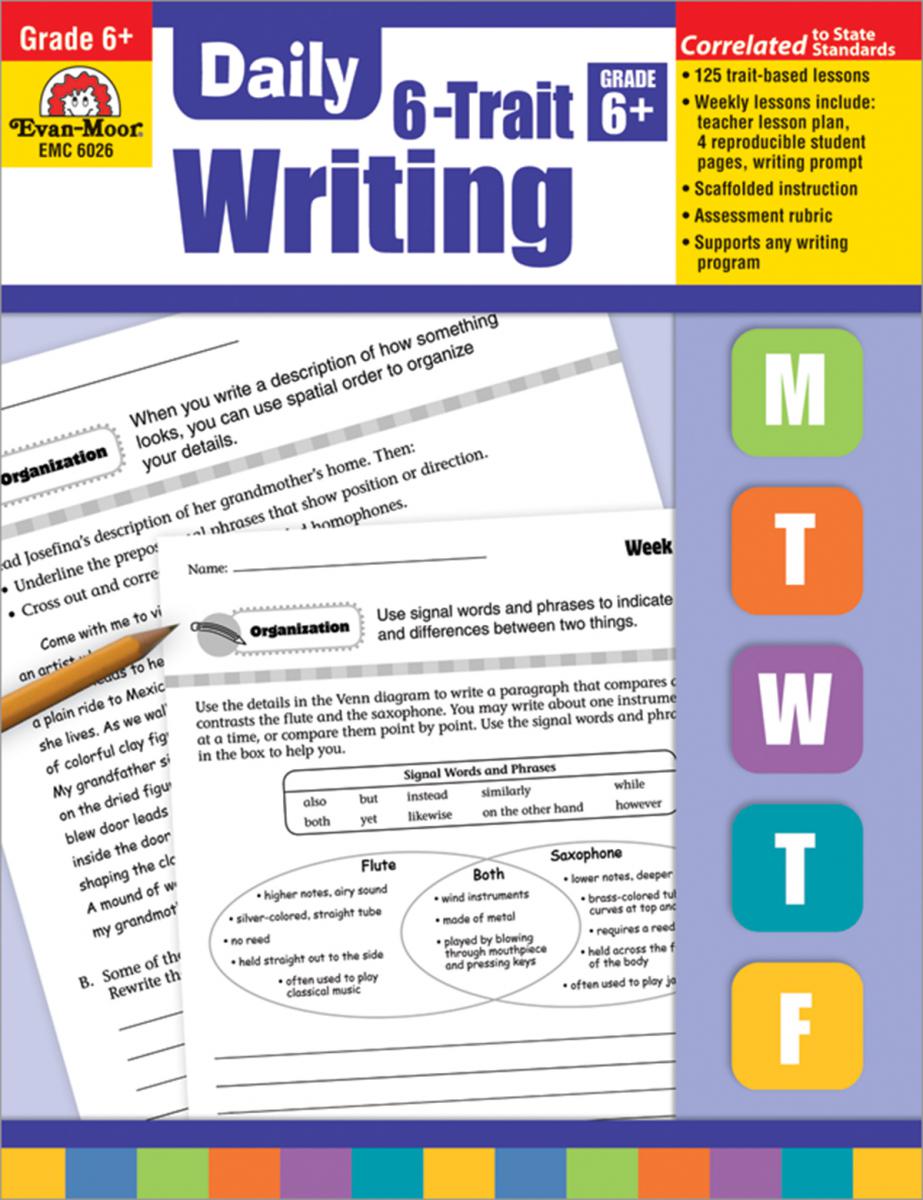  Daily 6-Trait Writing Grade 6+