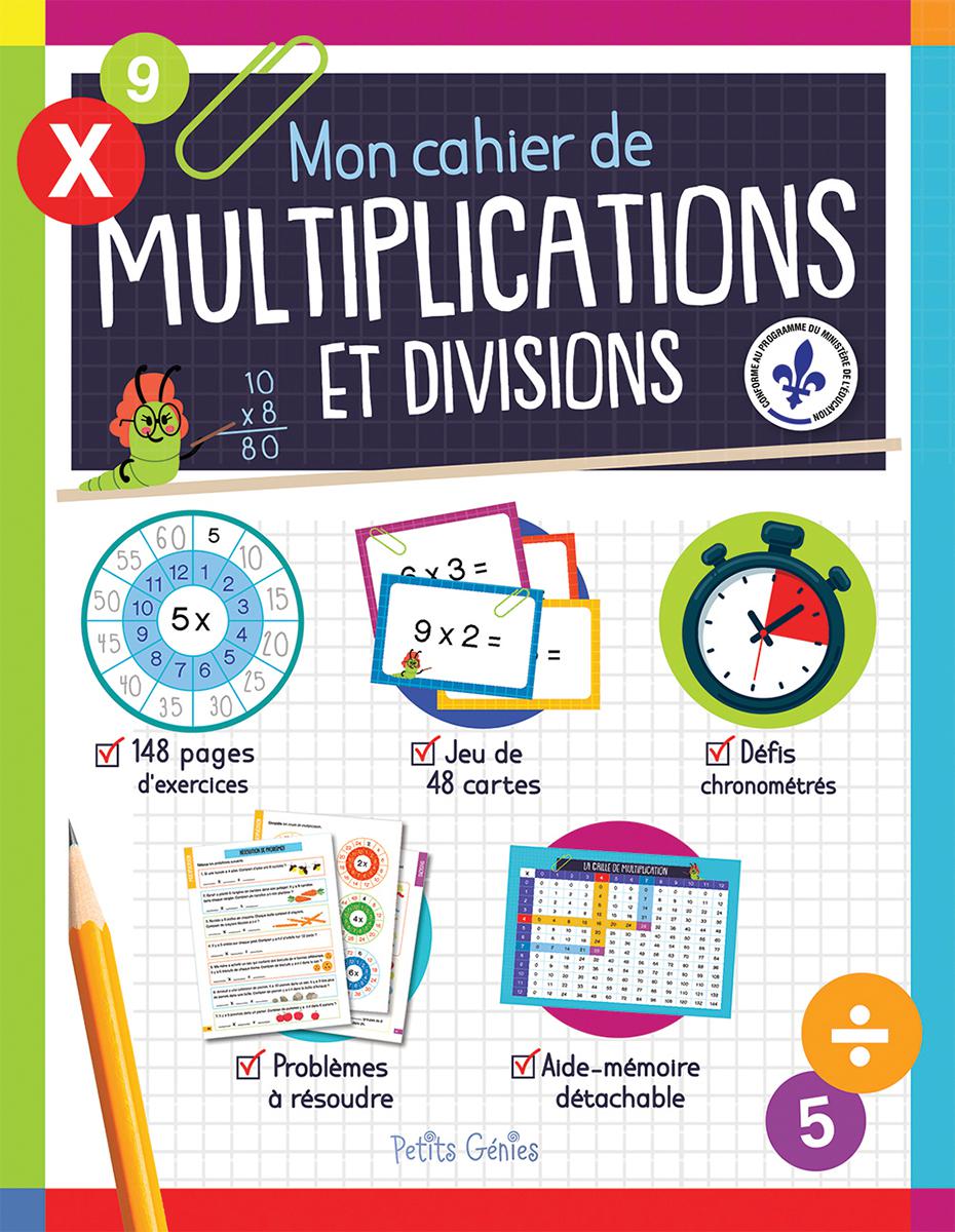  Mon cahier de multiplications et divisions 