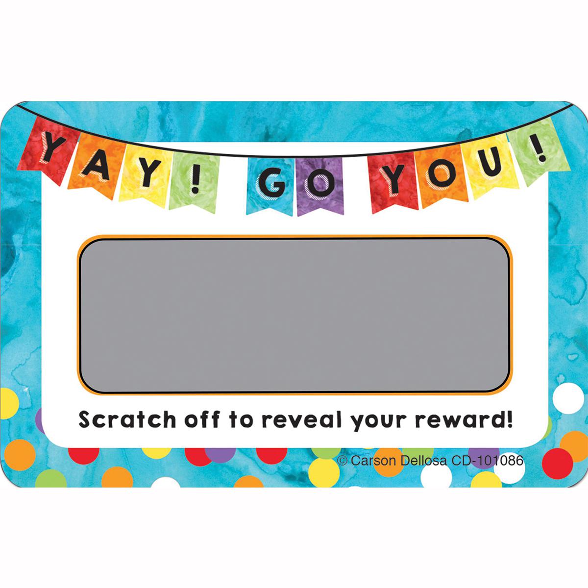  Yay! Go You! Scratch-Off Rewards 