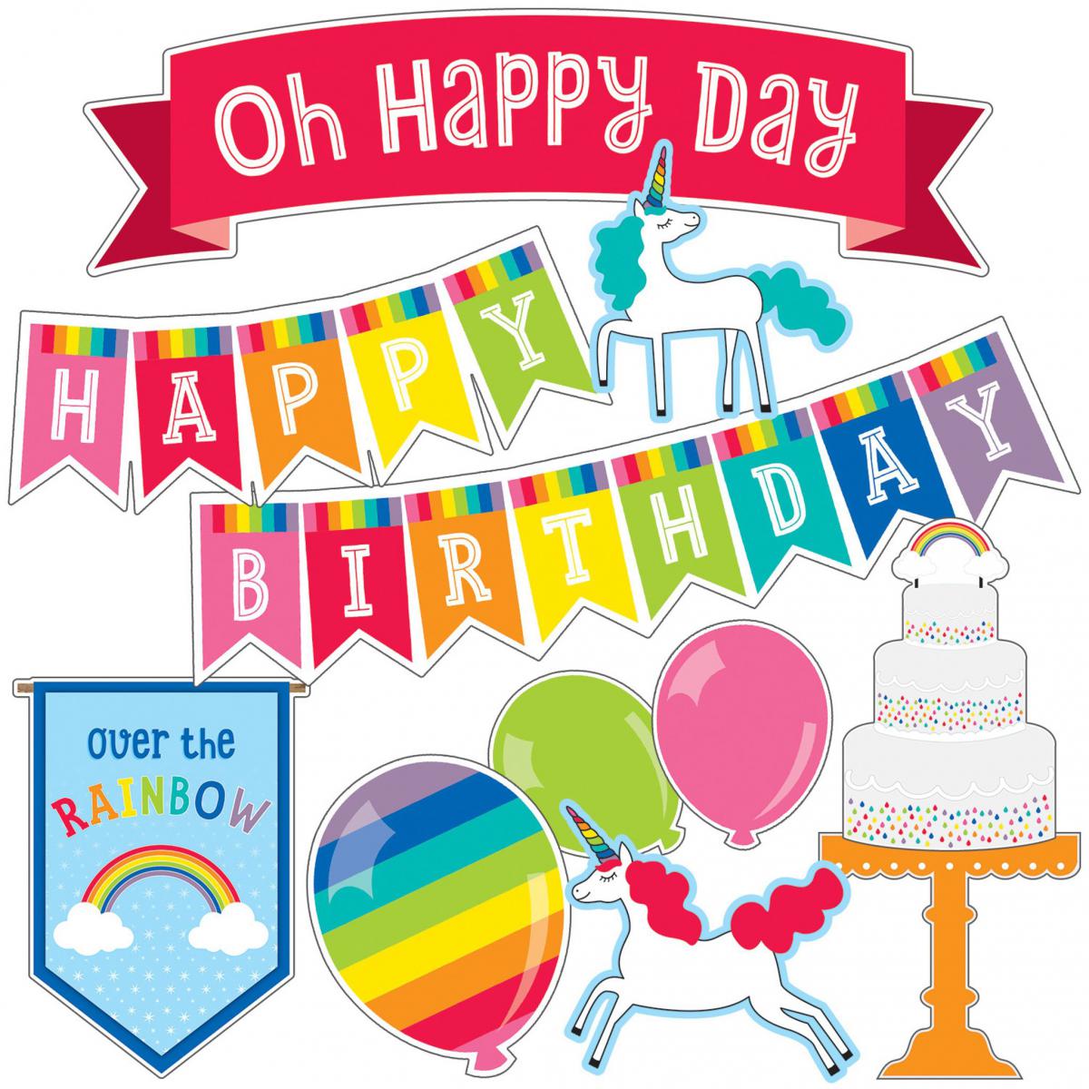  Hello Sunshine Happy Birthday Mini Bulletin Board Set 