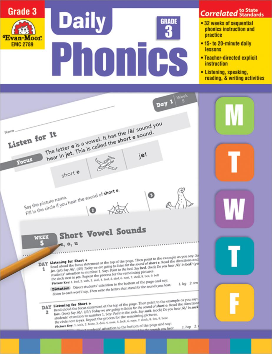  Daily Phonics Practice Grade 3 