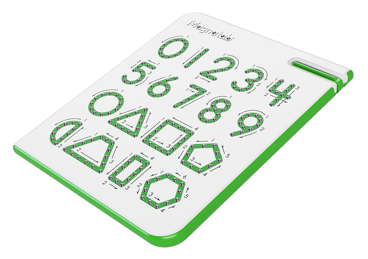 Magnatab 0-9 Numbers and Shapes 
