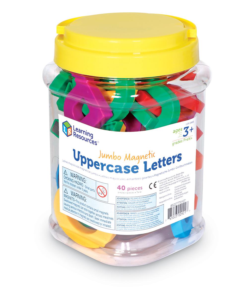  Jumbo Magnetic Letters: Uppercase 