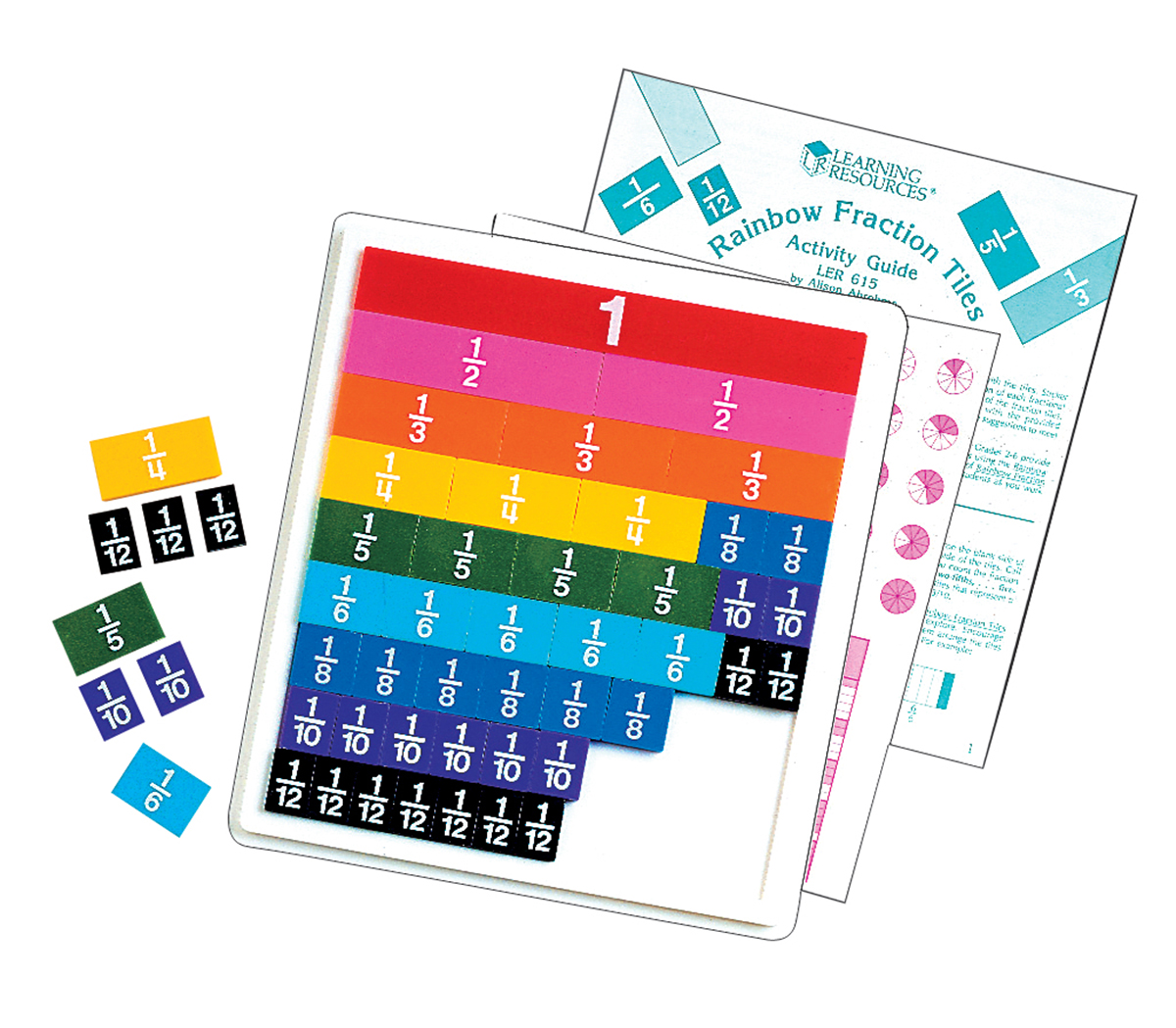  Rainbow Fraction® Tiles 
