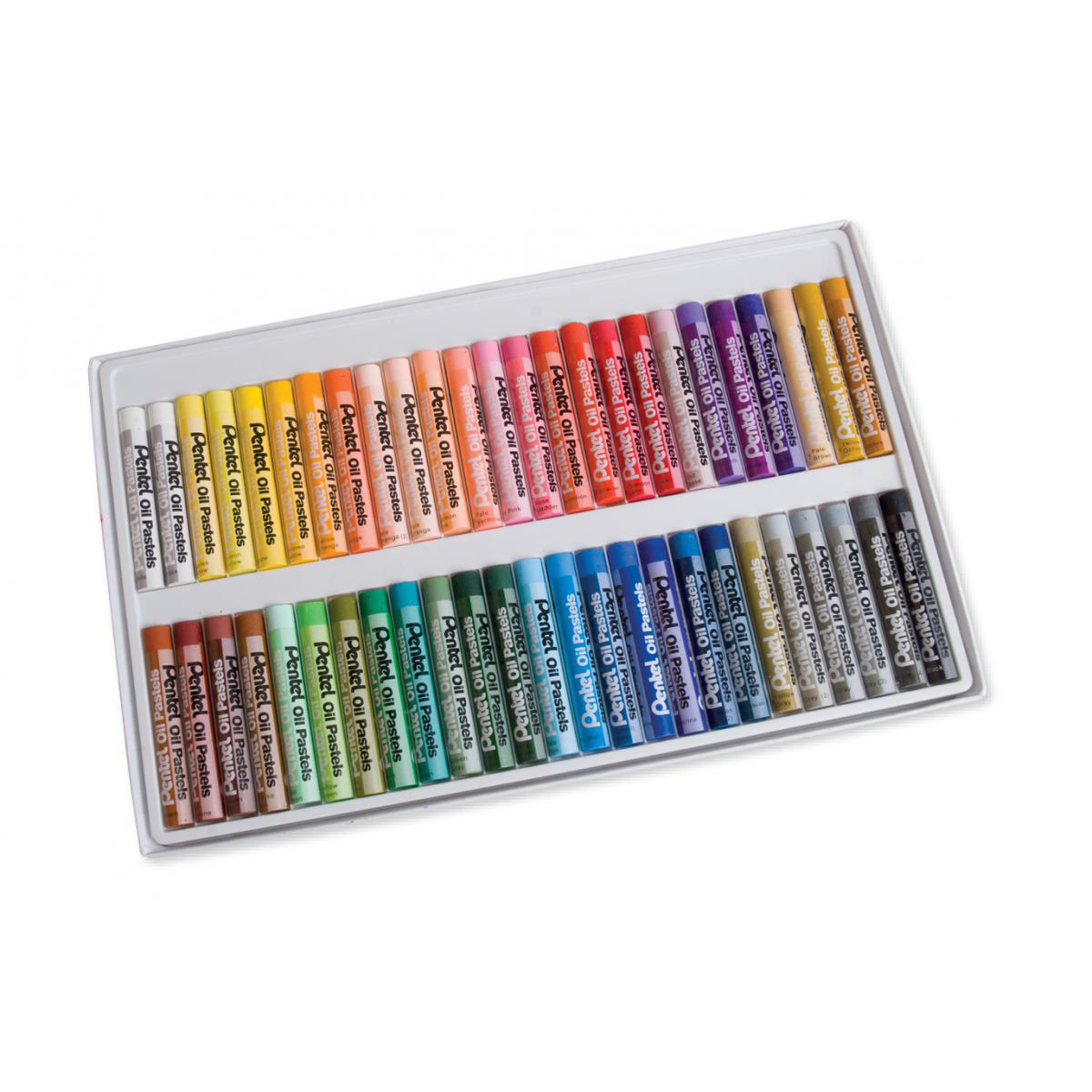  Pentel Standard Oil Pastels 50-Pack 
