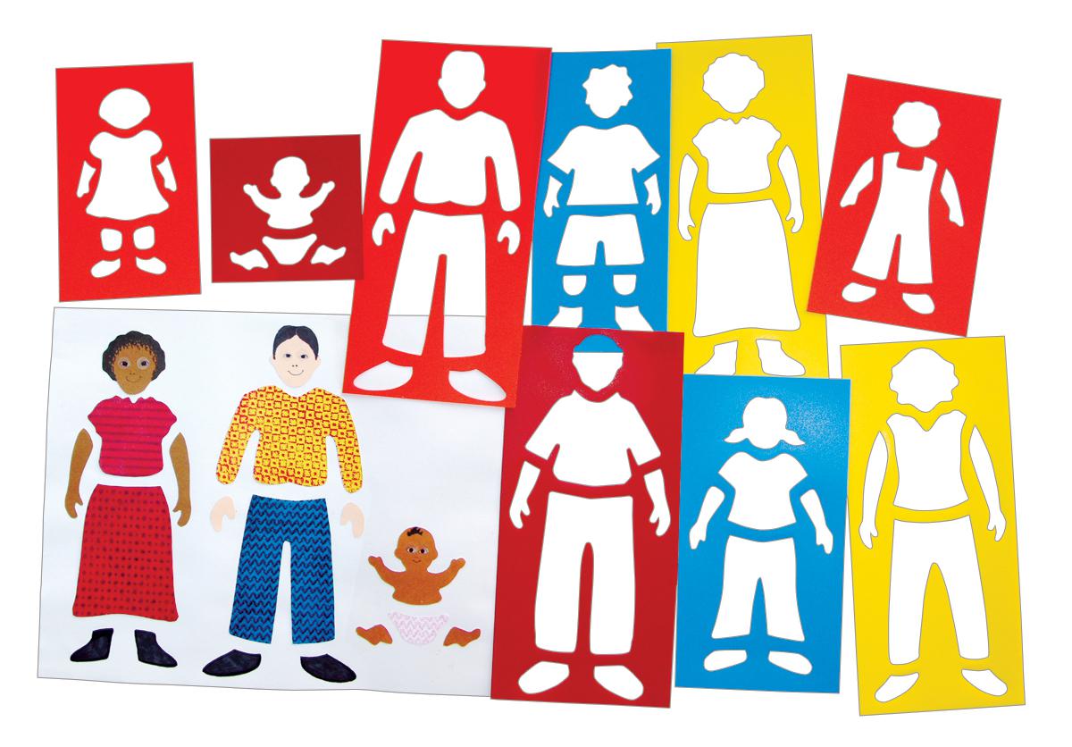  Fabulous Family Portrait Stencils 