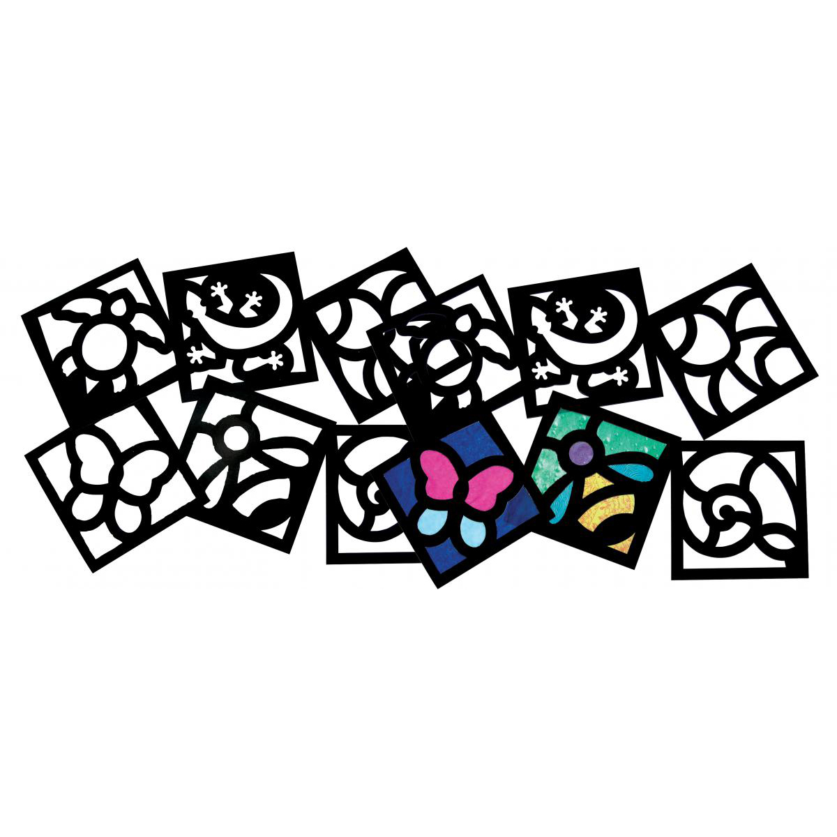  Junior Stained Glass Frames 