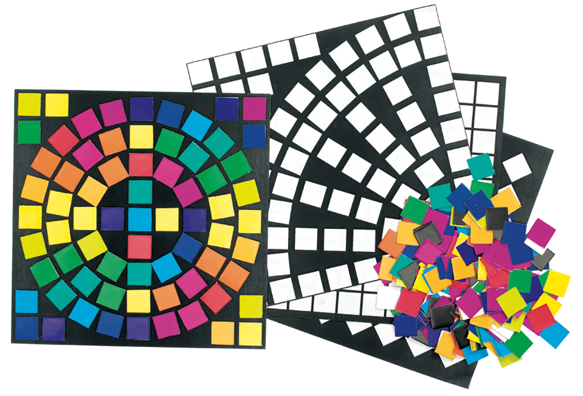  Mosaïques multicolores 