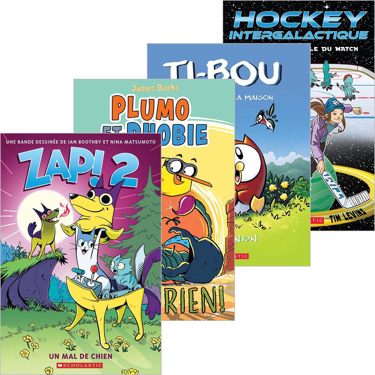  Faire grandir un lecteur : Pleins feux sur les BD 