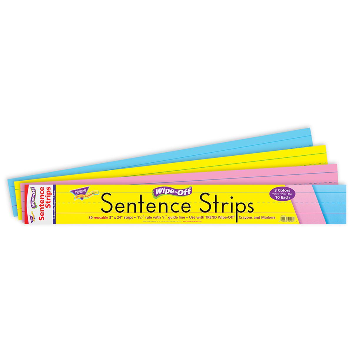  Bandes pour phrases effaçables 