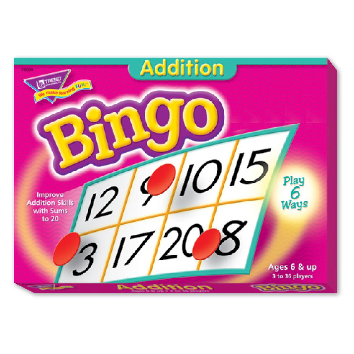  Bingo des additions 