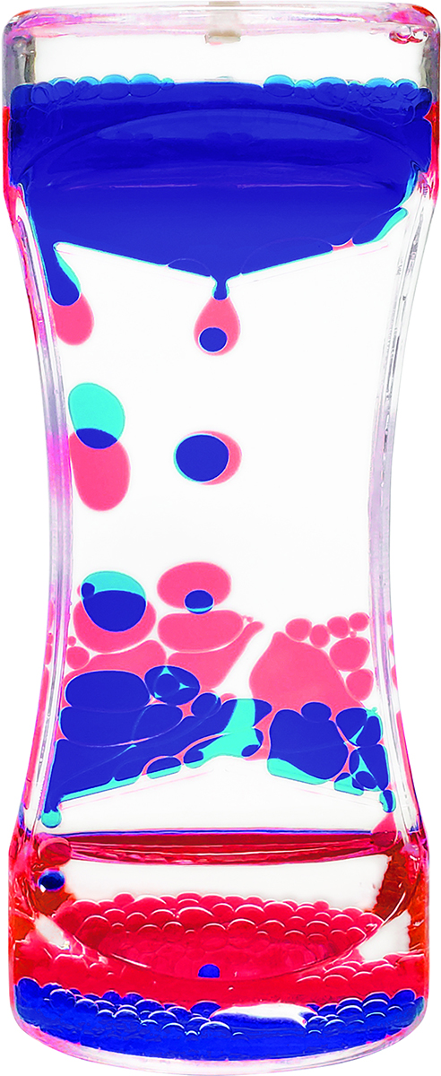  Liquid Motion Bubbler: Red and Blue 