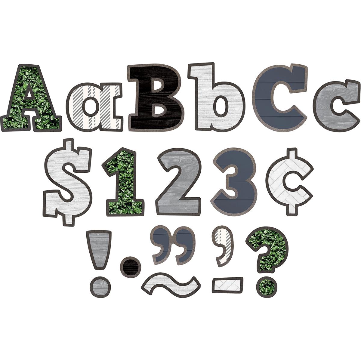  Modern Farmhouse Bold Block Letters Combo Pack 