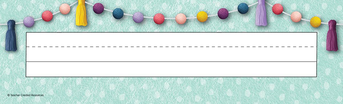  Oh Happy Day! Flat Name Plates 